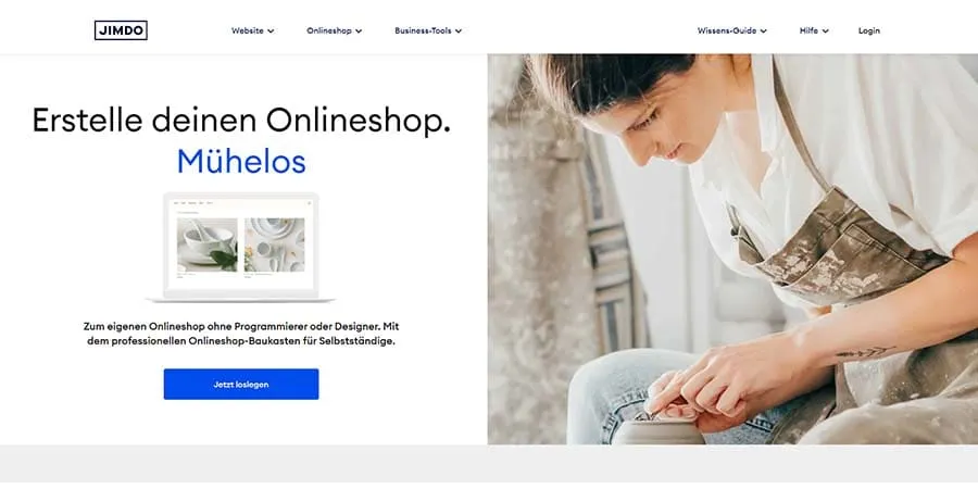Jimdo Onlineshop