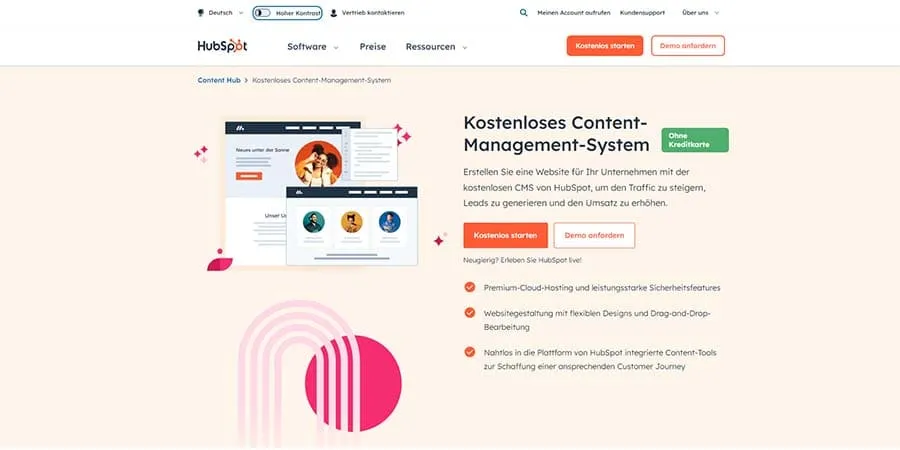 HubSpot CMS