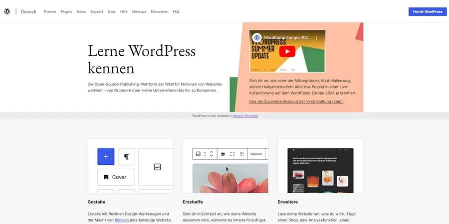 WordPress Website CMS