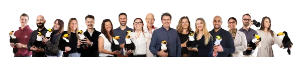 Solution Digitale Team - Teambild der Agentur aus der Westschweiz
